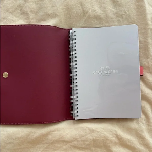 Pink Coach Patterned Notebook - Picture 4 of 6